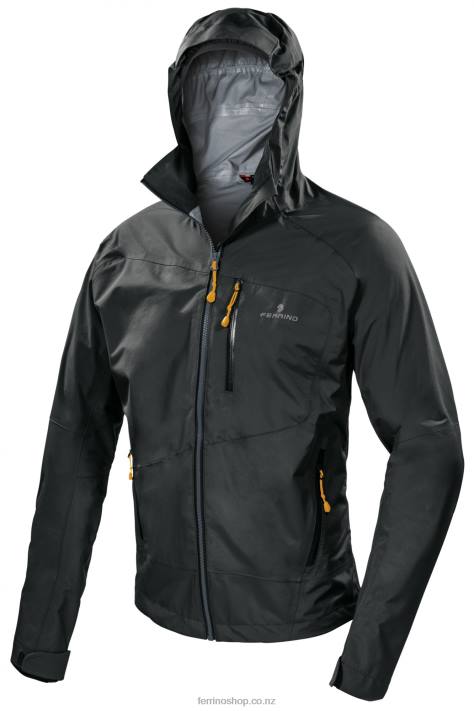 Men Black Ferrino ACADIA JKT MAN BLACK X44X133