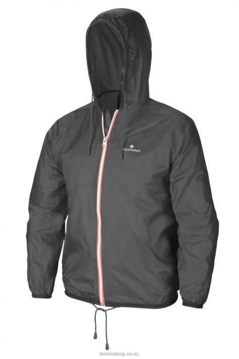 Men Black Ferrino JACKET MOTION MAN BLACK X44X218