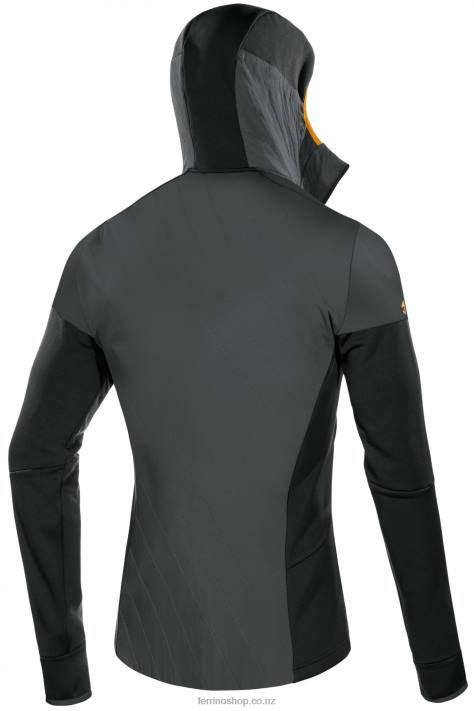 Men Black Ferrino MULHACEN JACKET MAN BLACK X44X261