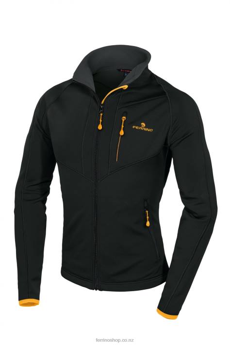 Men Black Ferrino TETE ROUSSE JACKET MAN BLACK X44X159