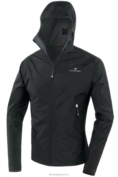Men Black Ferrino URAL JACKET MAN BLACK X44X141