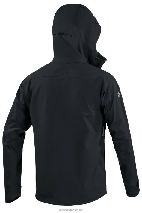 Men Black Ferrino VALDEZ JACKET S MAN BLACK X44X136