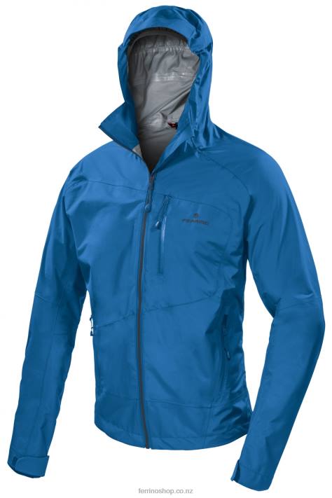 Men Bright Blue Ferrino ACADIA JKT MAN BRIGHT BLUE X44X132