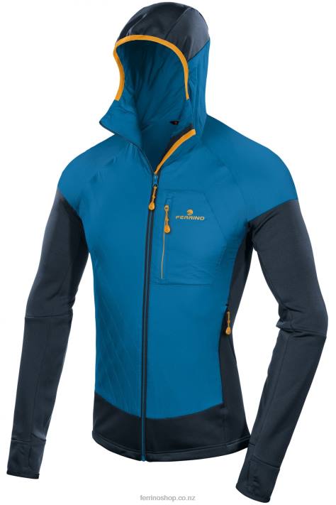 Men Bright Blue Ferrino MULHACEN JACKET MAN BRIGHT BLUE X44X260