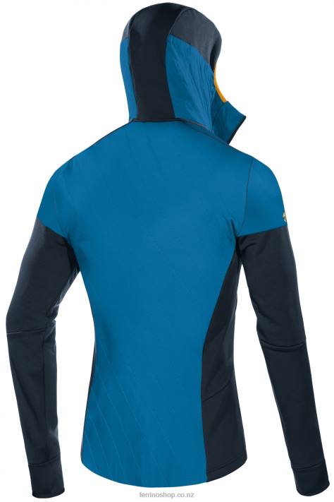 Men Bright Blue Ferrino MULHACEN JACKET MAN BRIGHT BLUE X44X260