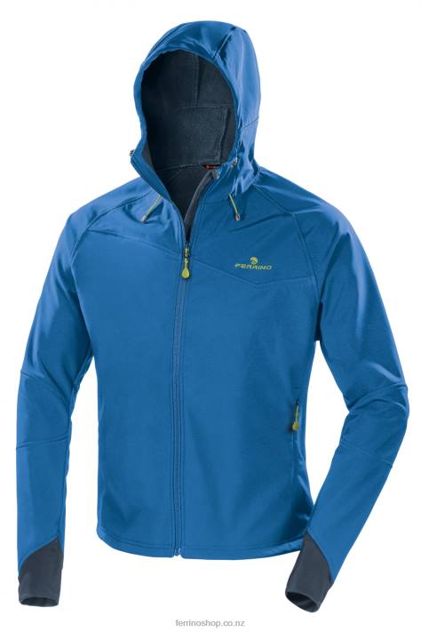 Men Bright Blue Ferrino TOBOL JACKET MAN BRIGHT BLUE X44X138
