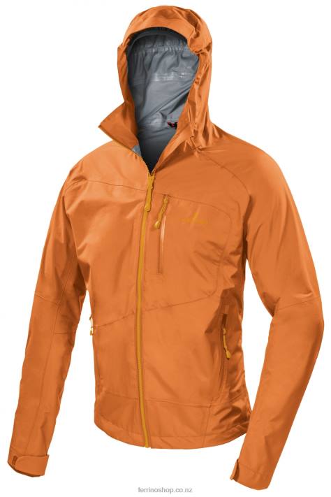 Men Dark Orange Ferrino ACADIA JKT MAN DARK ORANGE X44X134