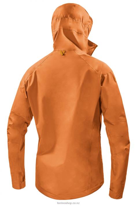 Men Dark Orange Ferrino ACADIA JKT MAN DARK ORANGE X44X134