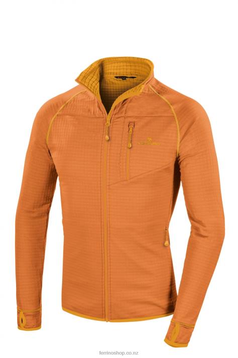 Men Dark Orange Ferrino KLUANE JACKET MAN DARK ORANGE X44X161