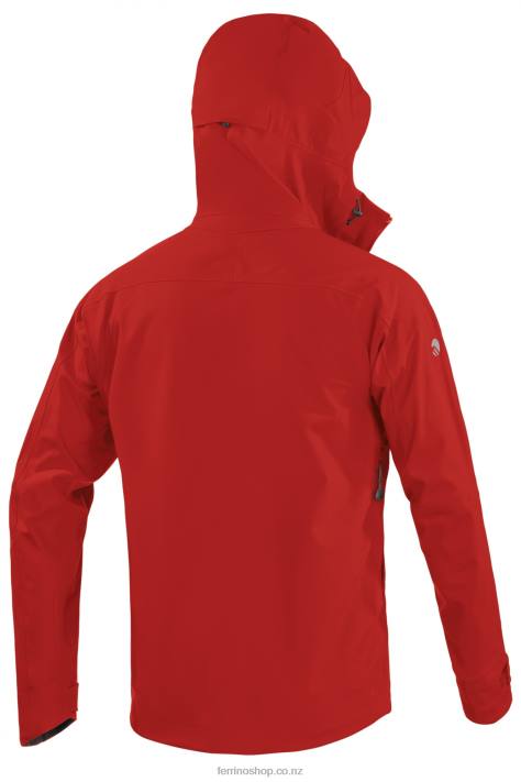 Men Dark Red Ferrino VALDEZ JACKET S MAN DARK RED X44X135