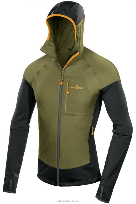 Men Light Forest Ferrino MULHACEN JACKET MAN LIGHT FOREST X44X259