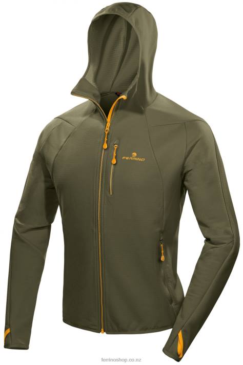 Men Mud Ferrino ROZES JACKET MAN MUD X44X153