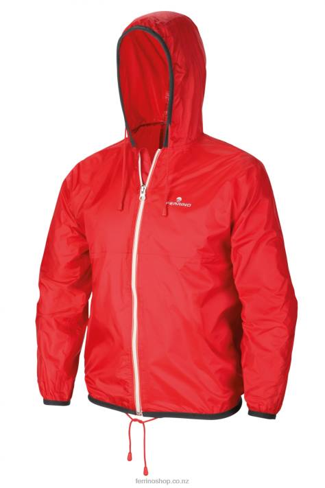 Men Red Ferrino JACKET MOTION MAN RED X44X219