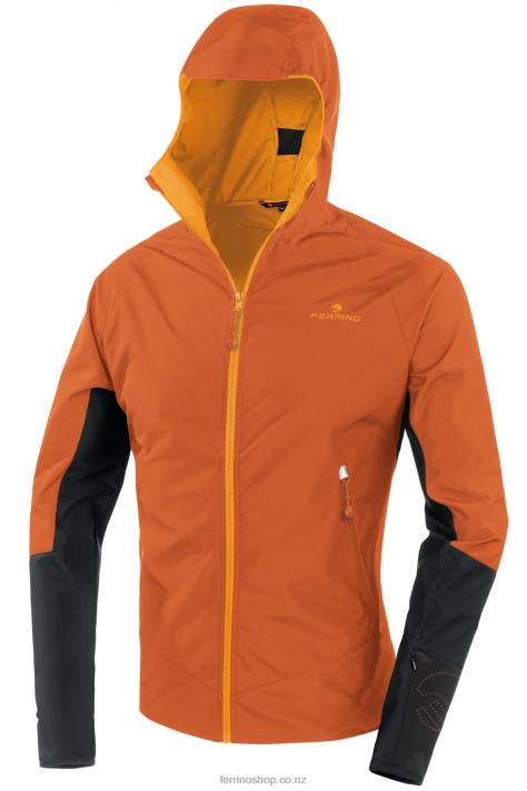 Men Warm Orange Ferrino URAL JACKET MAN WARM ORANGE X44X139