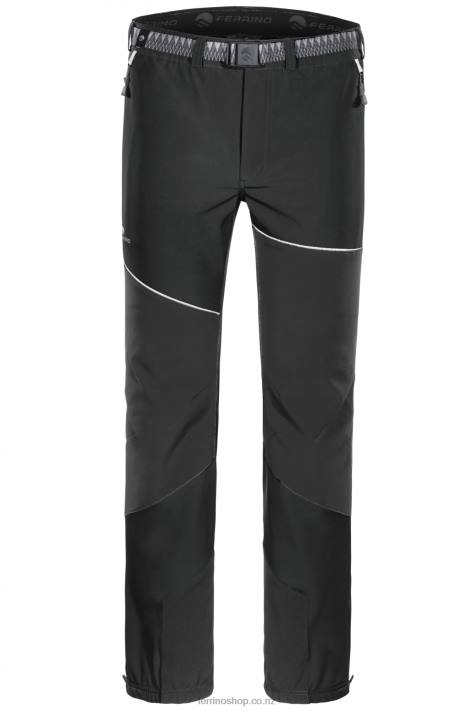 Men Black Ferrino GERLACH PANTS MAN BLACK X44X269
