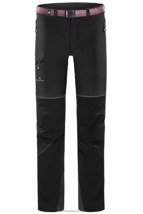 Men Black Ferrino MONVISO PANTS MAN BLACK X44X190