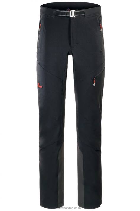Men Black Ferrino NAVARINO PANTS MAN BLACK X44X194