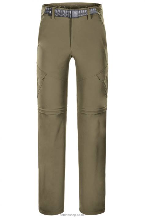 Men Dark Green Ferrino USHUAIA PANTS MAN DARK GREEN X44X212