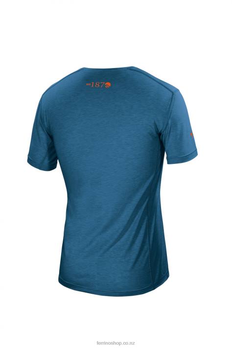 Men Ocean Ferrino YOHO T-SHIRT MAN OCEAN X44X179