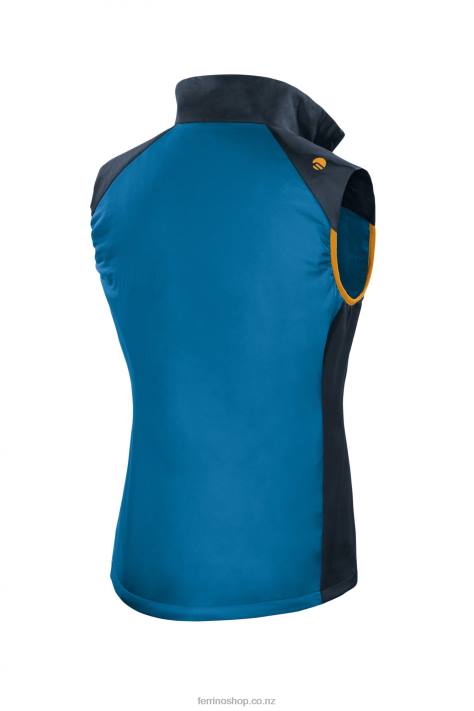 Men Bright Blue Ferrino KORAB VEST UNISEX BRIGHT BLUE X44X262