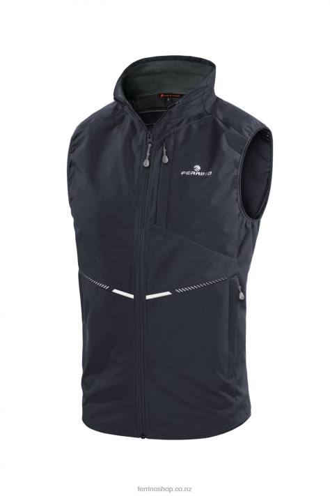 Unisex Black Ferrino DRAA VEST UNISEX BLACK X44X144