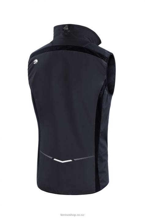 Unisex Black Ferrino DRAA VEST UNISEX BLACK X44X144