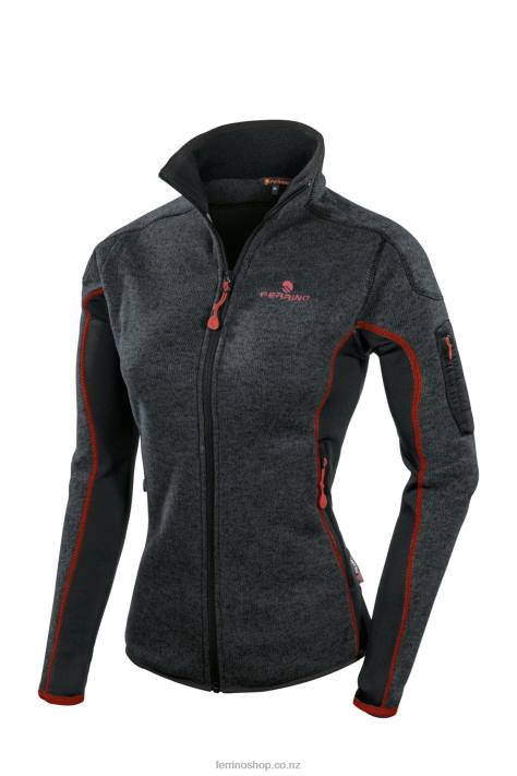 Women Anthracite Ferrino CHENEIL JKT WOMAN ANTHRACITE X44X360