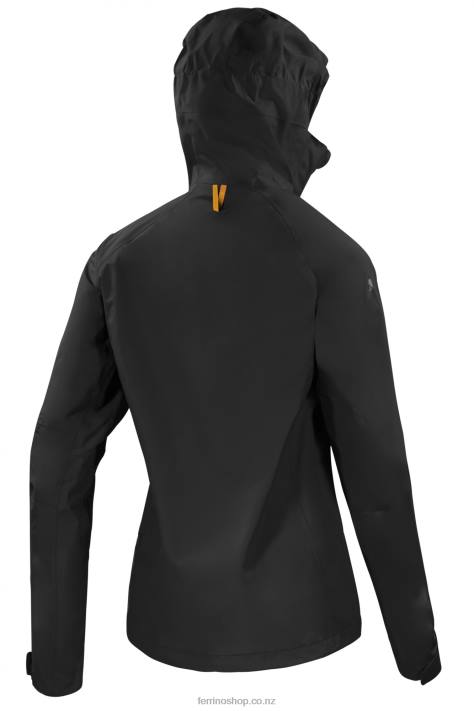 Women Black Ferrino ACADIA JKT WOMAN BLACK X44X293