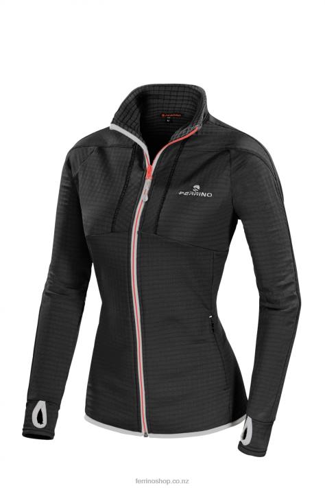 Women Black Ferrino KLUANE JACKET WOMAN BLACK X44X315