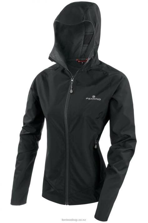 Women Black Ferrino URAL JACKET WOMAN BLACK X44X302