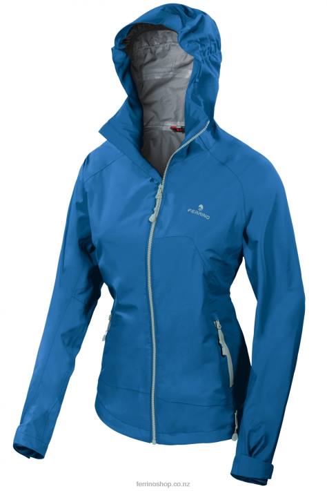Women Bright Blue Ferrino ACADIA JKT WOMAN BRIGHT BLUE X44X294
