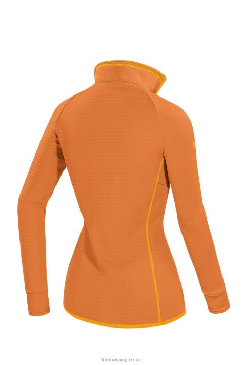 Women Dark Orange Ferrino KLUANE JACKET WOMAN DARK ORANGE X44X316
