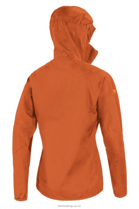 Women Warm Orange Ferrino KUNENE JACKET WOMAN WARM ORANGE X44X290