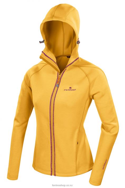 Women Yellow Ferrino CONGAREE JKT WOMAN YELLOW X44X318