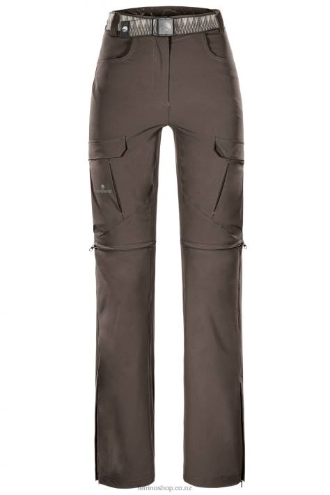 Women Iron Brown Ferrino USHUAIA PANTS WOMAN IRON BROWN X44X347