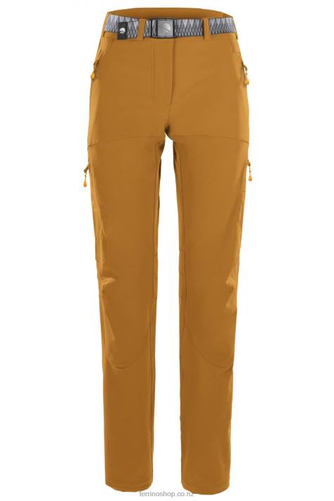 Women Mustard Ferrino HERVEY WINTER PANTS WOMAN MUSTARD X44X362