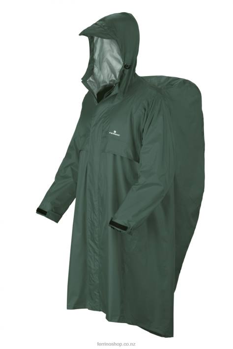 WomenFerrino PONCHO TREKKER RIPSTOP S/M X44X224