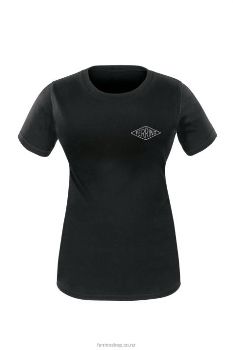Women Black Ferrino RETRO T WOMAN BLACK X44X333