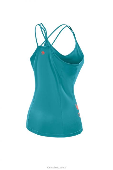 Women Coral Blue Ferrino KENAI TANK WOMAN CORAL BLUE X44X329