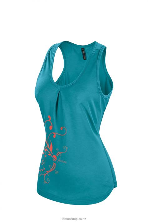 Women Coral Blue Ferrino TORNGAT TANK WOMAN CORAL BLUE X44X327