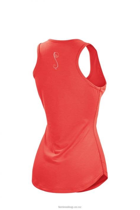 Women Coral Red Ferrino TORNGAT TANK WOMAN CORAL RED X44X328