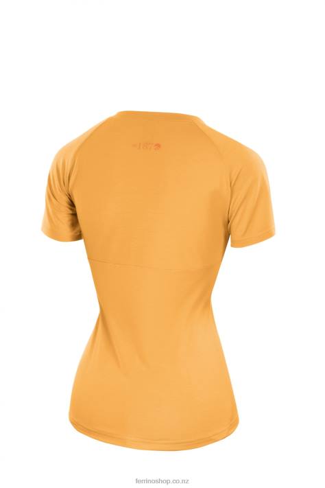 Women Light Orange Ferrino CORUEL T-SHIRT WOMAN LIGHT ORANGE X44X320