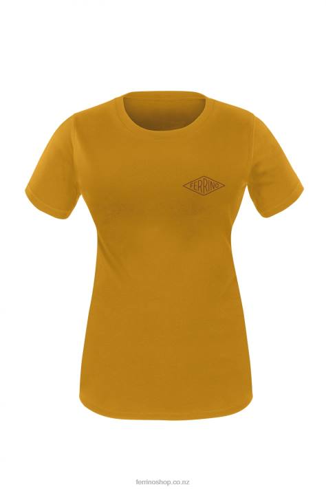 Women Mustard Ferrino RETRO T WOMAN MUSTARD X44X334