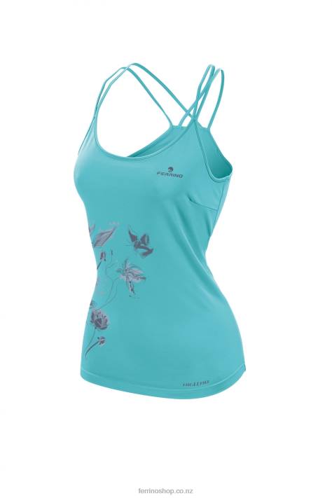 Women Water Green Ferrino KENAI TANK WOMAN WATER GREEN X44X331