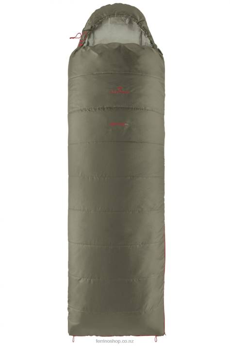 Unisex Zip Right Green Ferrino SLEEPINGBAG BRYCE SQ ZIP RIGHT GREEN X44X384