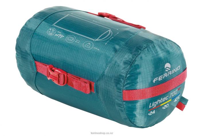 Unisex Zip Right Green Ferrino SLEEPINGBAG LIGHTECH 700 SQ ZIP RIGHT GREEN X44X382