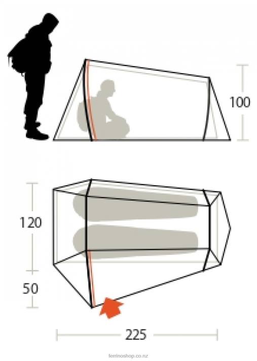 UnisexFerrino LIGHTENT 2 PRO TENT X44X462