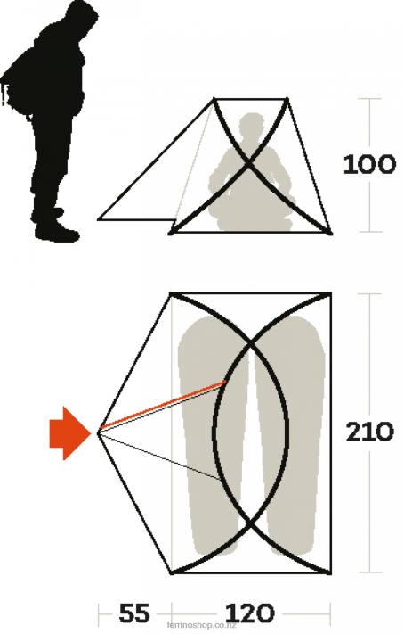 UnisexFerrino TENT MAVERICK 2 X44X442