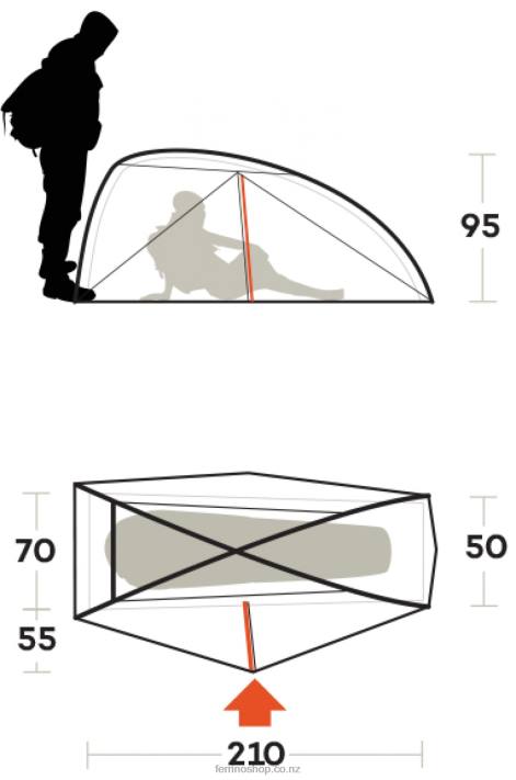 UnisexFerrino TENT NEMESI 1 PRO X44X469