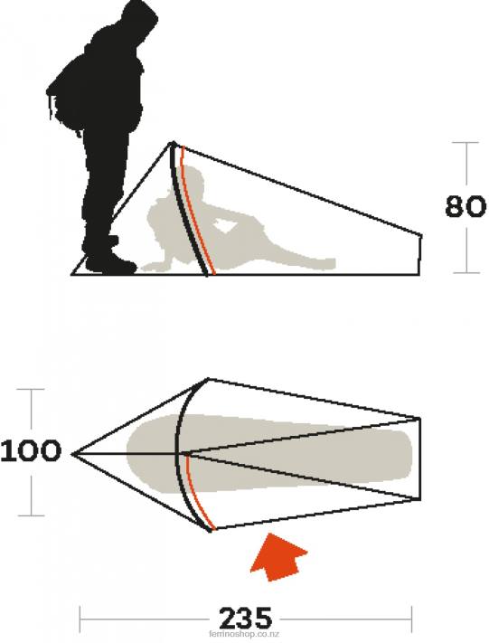 UnisexFerrino TENT SINTESI 1 X44X472